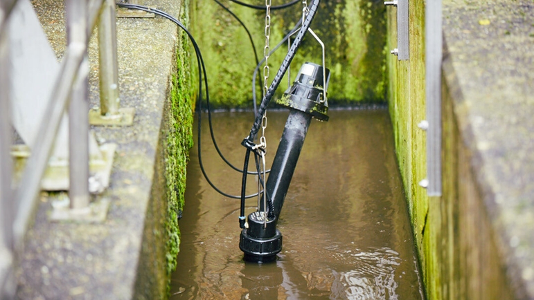 Sensore digitale di ammonio e nitrati per misure direttamente nella vasca di aerazione