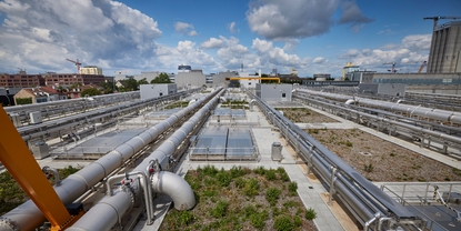 Impianto di trattamento delle acque reflue SBR a Basilea, Svizzera