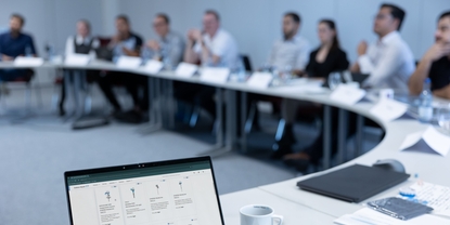 Un corso di formazione di Endress+Hauser.