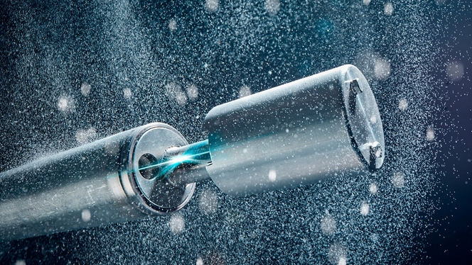 Immagine prodotto misuratori di particelle con inserzione a camino