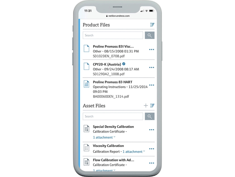 Netilion Library : capture d'écran du service de gestion documentaire digital