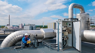 Fortschrittliche Gasanalyse- und Durchflussmesstechnik von Endress+Hauser SICK.