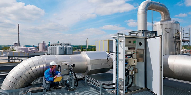 Fortschrittliche Gasanalyse- und Durchflussmesstechnik von Endress+Hauser SICK.