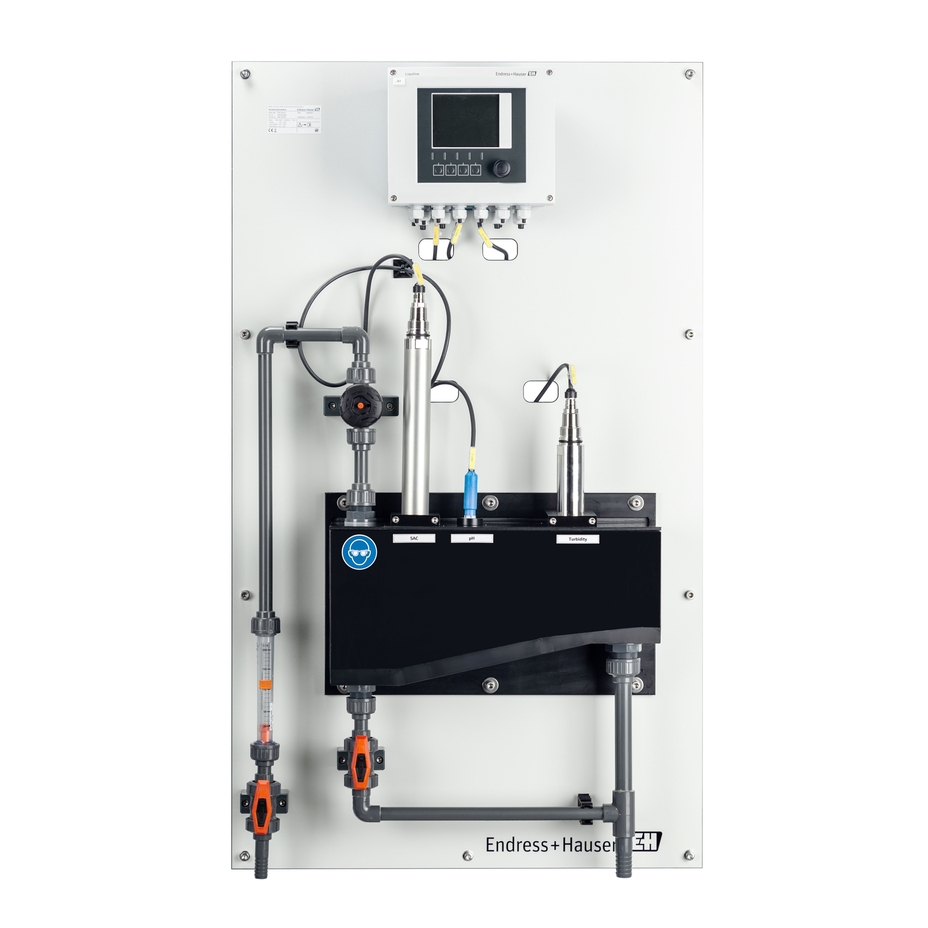Water monitoring panels for wastewater treatment plants