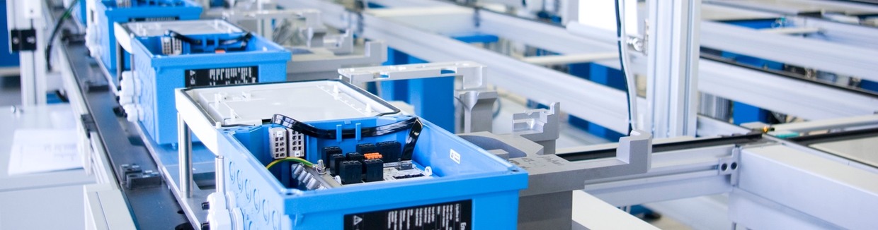 Production des transmetteurs Liquiline : fabrication hautement automatisée.