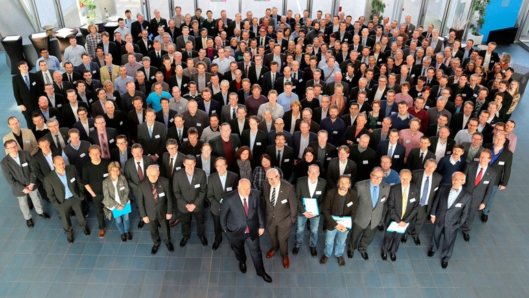 Endress+Hauser Gruppe ehrt ihre Erfinder am Innovatorentreffen 2016 in Mulhouse, Frankreich.