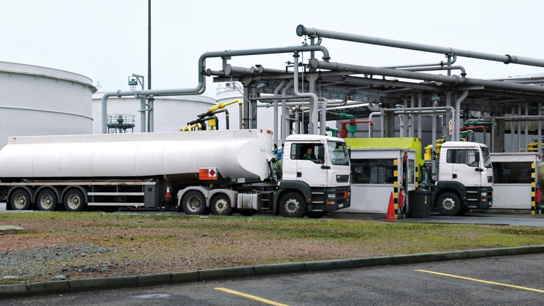 Skid di misura di Endress+Hauser per lo scarico dei liquidi