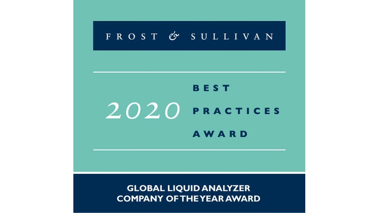 Endress+Hauser riceve da Frost&Sullivan il Premio dell'Anno per gli strumenti di analisi dell'acqua