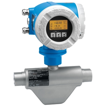 Bild von Coriolis-Durchflussmessgerät CNGmass DCI / 8DF für die Messung von komprimiertem Erdgas (CNG)