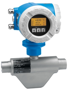 Bild von Coriolis-Durchflussmessgerät CNGmass DCI / 8DF für die Messung von komprimiertem Erdgas (CNG)