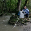 Campionamento automatico dell'acqua di fiume con il campionatore portatile Liquiport CSP44.