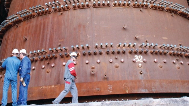 Hochofen bei ArcelorMittal