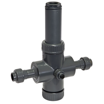 Die Durchflussarmatur CYA251 für Nitrat-/SAK-, Trübungs- und Sauerstoffsensoren verlängert Ihre Wartungsintervalle. Die Flowfit CYA251 ist eine widerstandsfähige Durchflussarmatur für Nitrat-/SAK-, Trübungs- und Sauerstoffsensoren.
