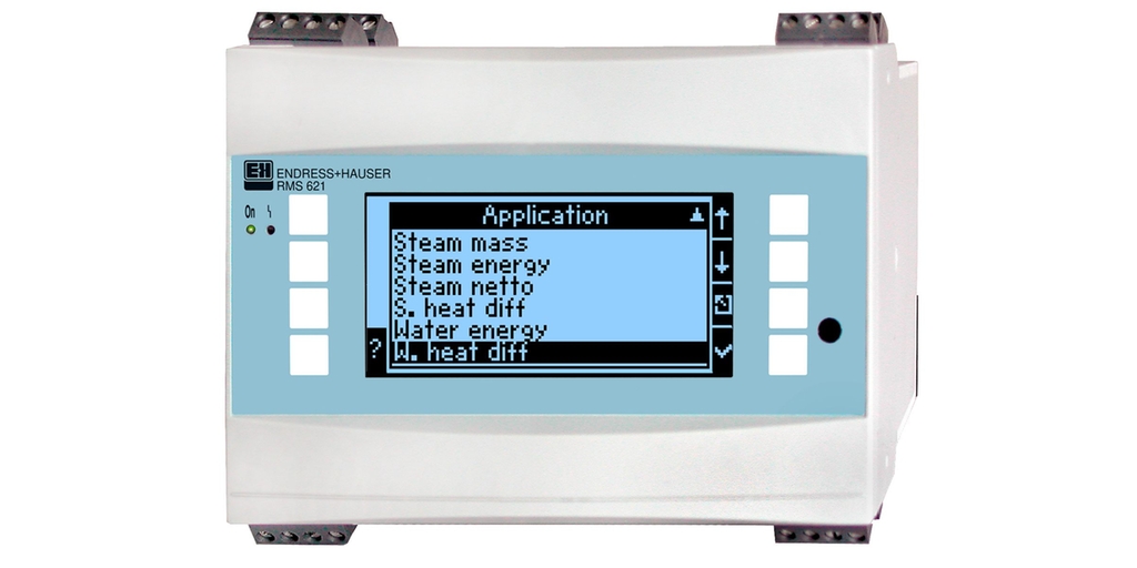 RMS621 Energy manager - Steam and heat computer for industrial energy calculation of steam and water RMS621 Energy manager - Steam and heat computer for industrial energy calculation of steam and water