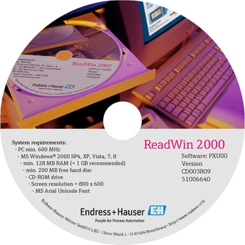 Produktbild ReadWin 2000 PC Software zur Geräteparametrierung und Visualisierung