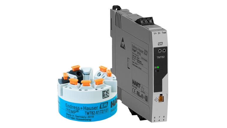 Der SIL-konforme iTEMP TMT82 2-Kanal Temperaturtransmitter mit HART® Kommunikation.