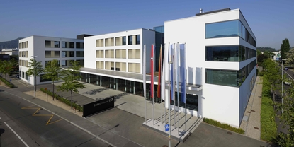 Le bâtiment de la Holding Endress+Hauser: le 'Sternenhof' à Reinach, Suisse
