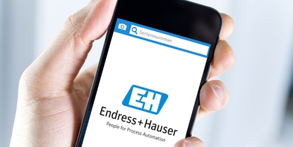 The Endress+Hauser Operations app provides all the essential device information.