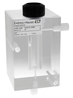 Flowfit CCA151: armatura a deflusso per i sensori di biossido di cloro