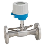 Immagine del flussimetro Proline Prosonic Flow E 100 per misurare l'acqua demineralizzata nelle utility.