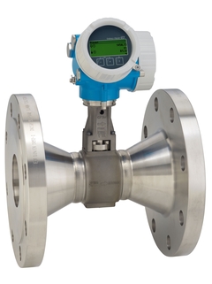 Picture of vortex flowmeter Prowirl R 200 with reduced line size for measurements in low flow range