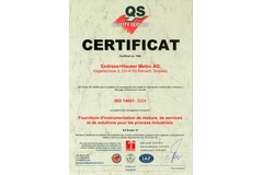 Certificat ISO 14001:2004