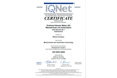 IQNet, Certificat