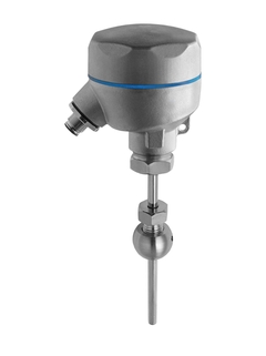 Produktbild hygienisches RTD Thermometer TM401 mit kugelförmigem Einschweißadapter