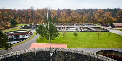 Il depuratore della città di Stadtlohn regola il processo di defosfatazione con il sistema Liquiline.