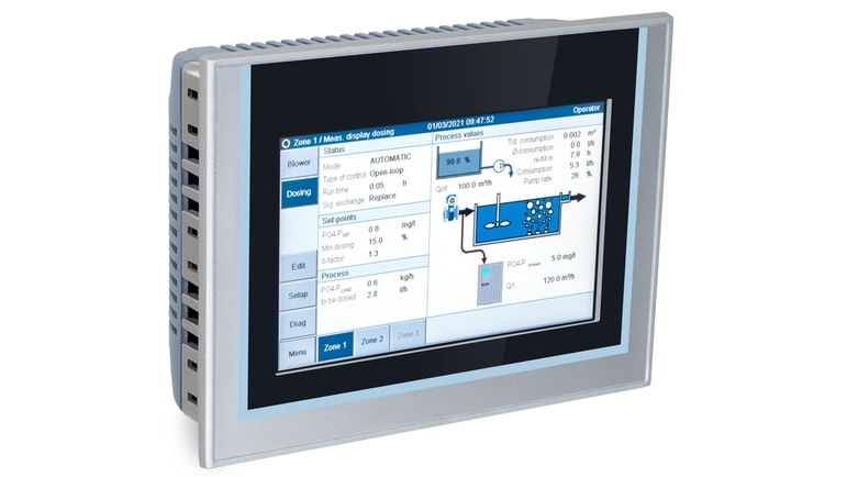 Touchscreen di Liquiline Control