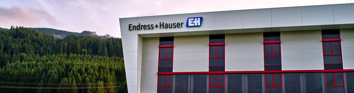 Centro di produzione Endress+Hauser Temperature+System Products in Nesselwang, Germany