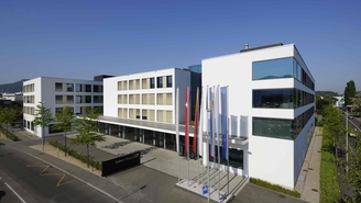 La sede del Gruppo Endress+Hauser a Reinach, in Svizzera.