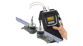 Picture of ultrasonic flowmeter Proline Prosonic Flow 93T for monitoring and test measurements