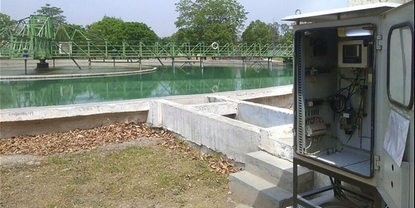 Clarifier outlet of India's largest EPC
