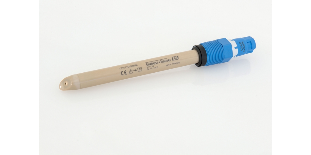 Digital pH ISFET sensor Memosens CPS77D for hygienic applications ...