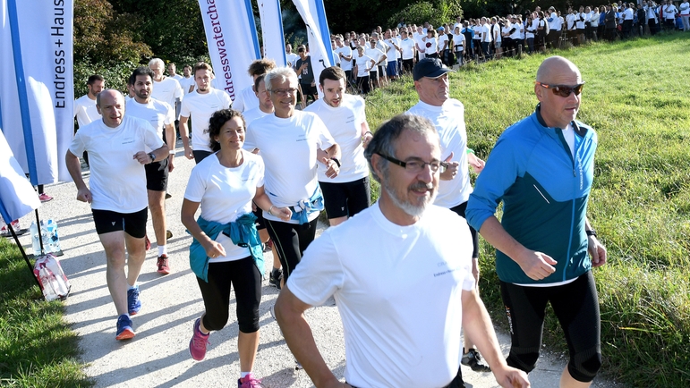 Partenza della "Endress+Hauser Water Challenge" a Reinach