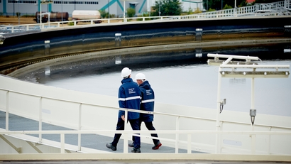 Behandlung industriellen Abwassers