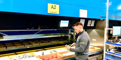 Images of vocational training: Logistics specialist with a Swiss federal diploma