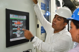 Monitoraggio della temperatura di turbine, generatori e alberi