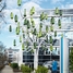 Un arbre à vent alimente la station de charge pour véhicules électriques chez Endress+Hauser Liquid Analysis à Gerlingen.