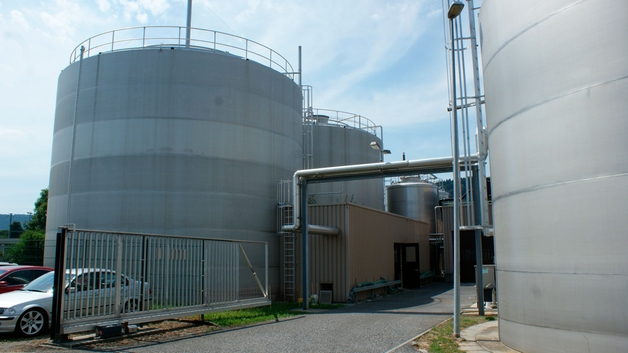Traitement durable des eaux usées dans l'usine de transformation laitière d'Emmi à Dagmersellen, en Suisse