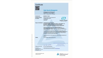 IEC 62443-4-1 Zertifikat für das Management des Produktlebenszyklus