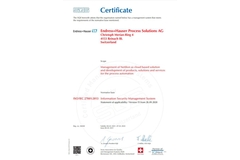 Certificazione della sicurezza delle informazioni ISO 27001 Certificazione della sicurezza delle informazioni ISO 27001