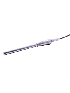 Produktbild: Raman-Rxn-40-max-Sonde, Sicht von vorne in die untere Ecke über die volle Länge