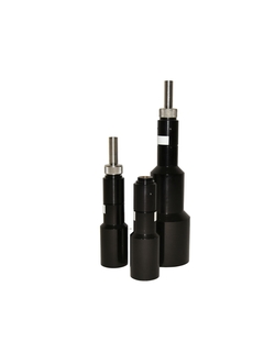 Product picture Three Raman non-contact optics standing upright