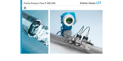 Couverture de l'eBook - Proline Prosonic Flow P 500