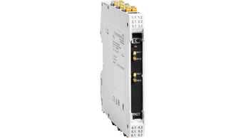 Barrière d'isolation RN22 à sécurité intrinsèque, alimentation électrique et doubleur de signal pour les zones explosibles