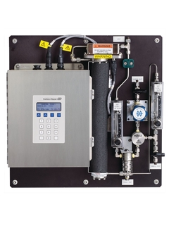 Produktbild: einkanaliges H2O-Gasanalysegerät SS500, Schaltschrankmontage, Frontansicht