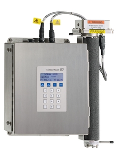 Einkanaliges, unkompliziertes Probenentnahmesystem SS2000 für H2O oder CO2, TDLAS-Gasanalysegerät, Ansicht von rechts