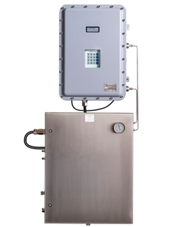 Foto del prodotto - Analizzatore di gas a cassetta singola TDLAS SS2100I-1, ATEX, Zona 1, vista frontale, impilato
